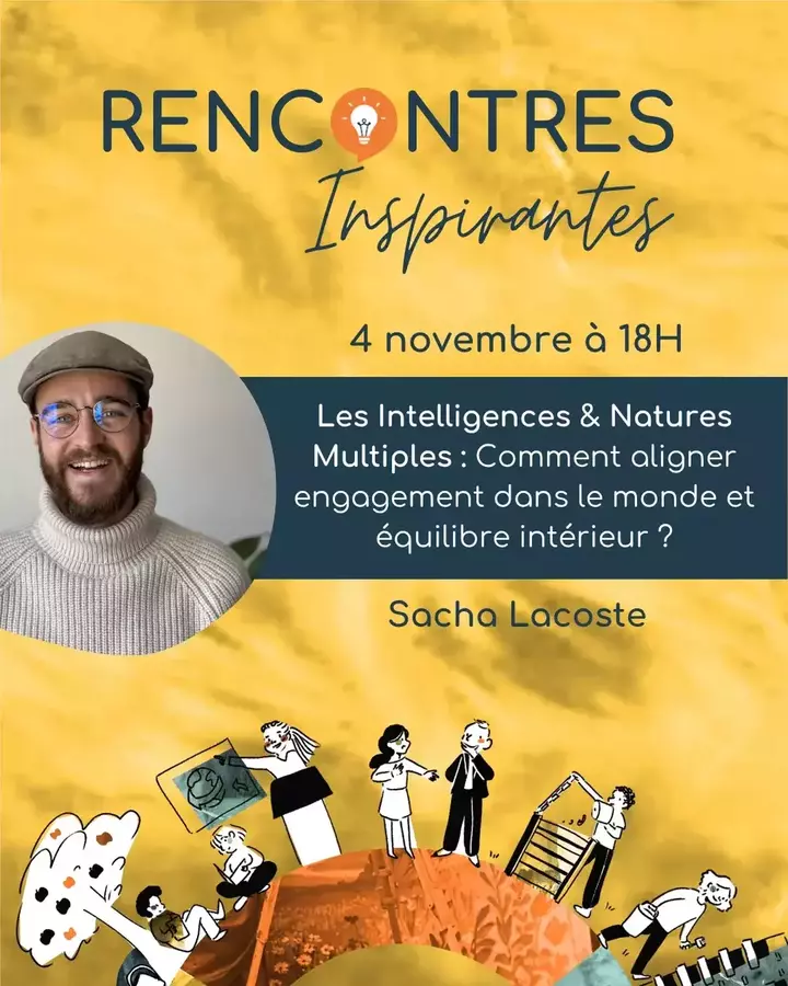 «<small class="fine d-inline"> </small>Comment aligner engagement dans le monde et équilibre intérieur<small class="fine d-inline"> </small>?<small class="fine d-inline"> </small>» à Paris