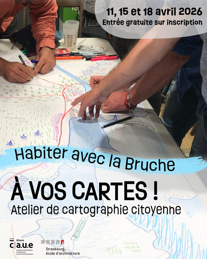 «<small class="fine d-inline"> </small>Habiter avec la Bruche<small class="fine d-inline"> </small>», ateliers de cartographie citoyenne, dans le Bas-Rhin