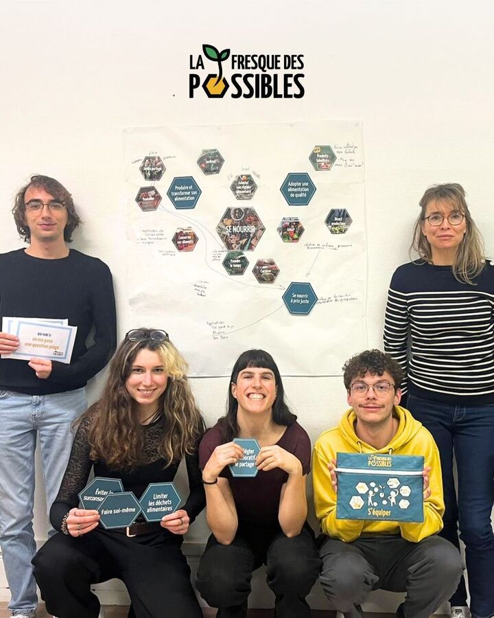 «<small class="fine d-inline"> </small>Formation à l'animation de la Fresque des possibles<small class="fine d-inline"> </small>», à Paris