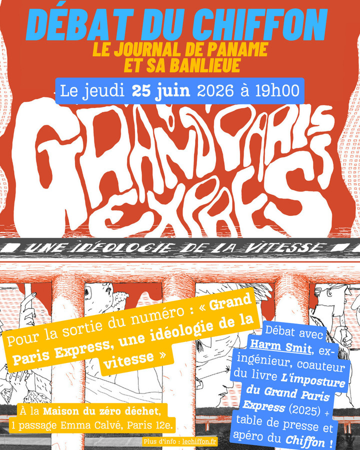 «<small class="fine d-inline"> </small>Grand Paris Express, une idéologie de la vitesse<small class="fine d-inline"> </small>», débat à Paris