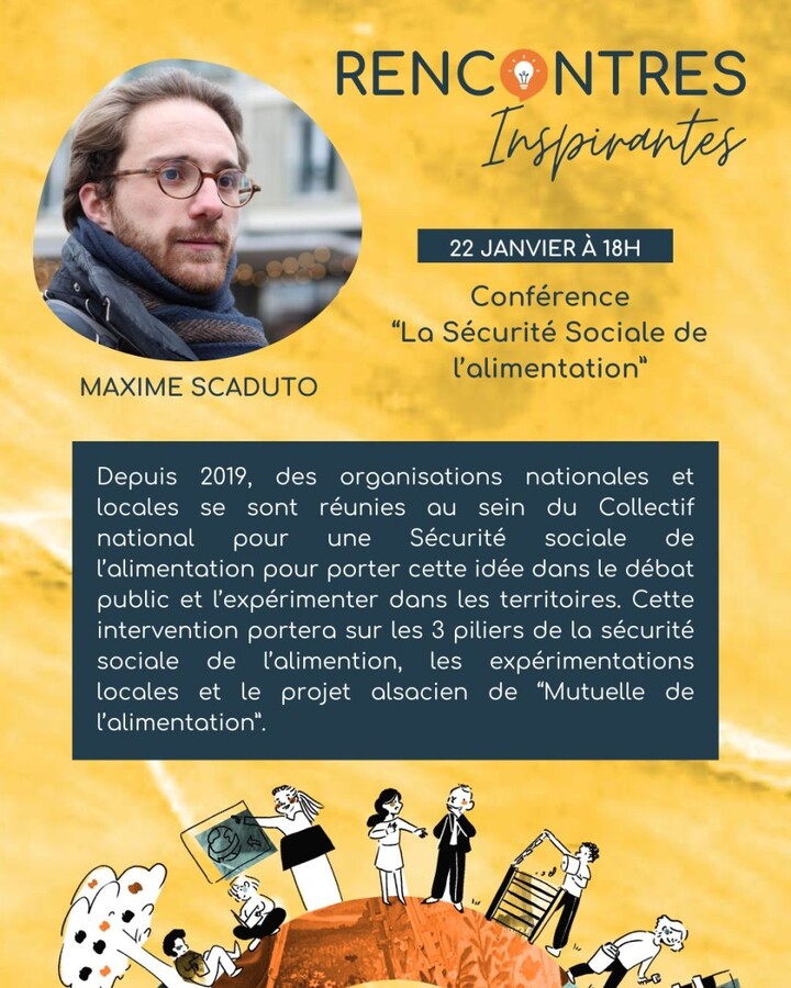 «<small class="fine d-inline"> </small>Rencontre Inspirante avec Maxime Scaduto<small class="fine d-inline"> </small>», à Paris