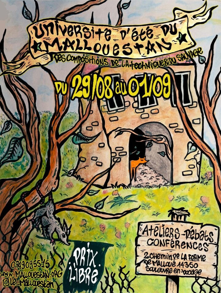 Université d'été du Mallouestan, à Souleuvre-en-Bocage (Calvados)