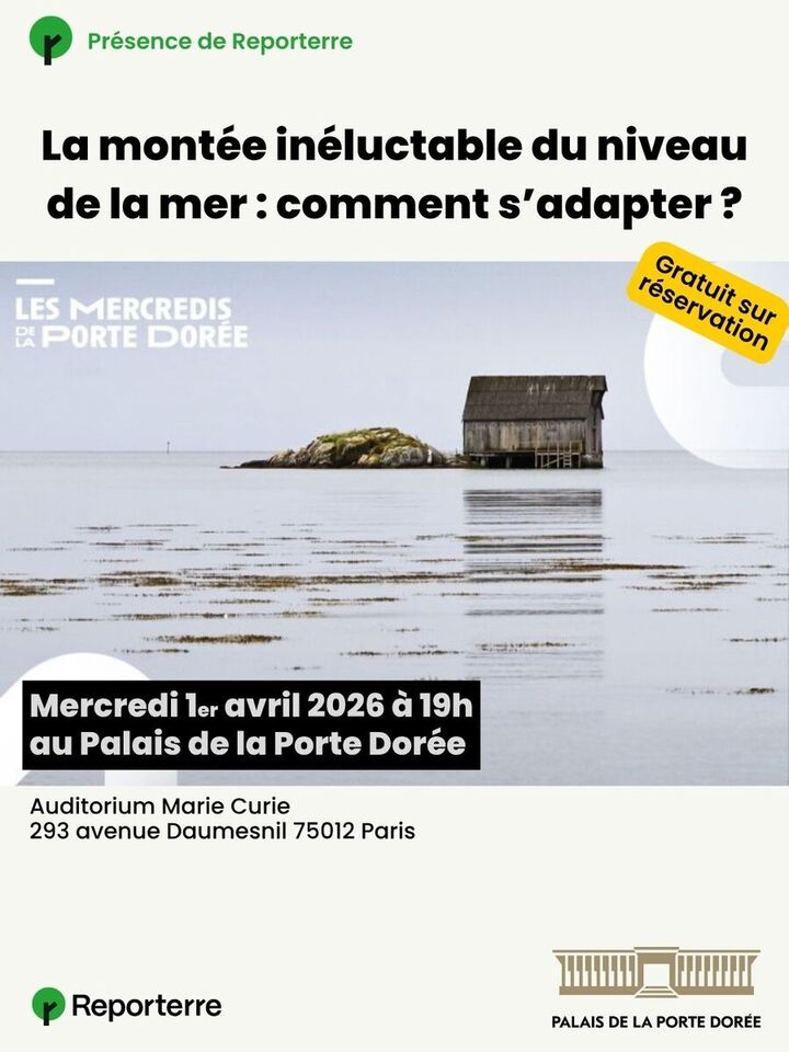 «<small class="fine d-inline"> </small>La montée inéluctable du niveau de la mer : comment s'adapter<small class="fine d-inline"> </small>?<small class="fine d-inline"> </small>», à Paris