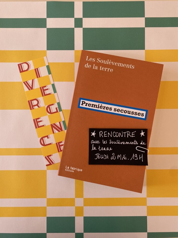 «<small class="fine d-inline"> </small>Premières secousses<small class="fine d-inline"> </small>», rencontre-discussion à Quimperlé (Finistère)