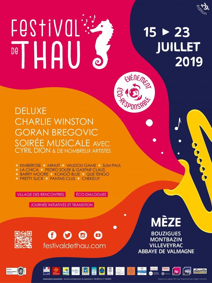 29<sup class="typo_exposants">e</sup> Festival de Thau - Musiques et éco-responsabilité, bassin de Thau (Hérault)
