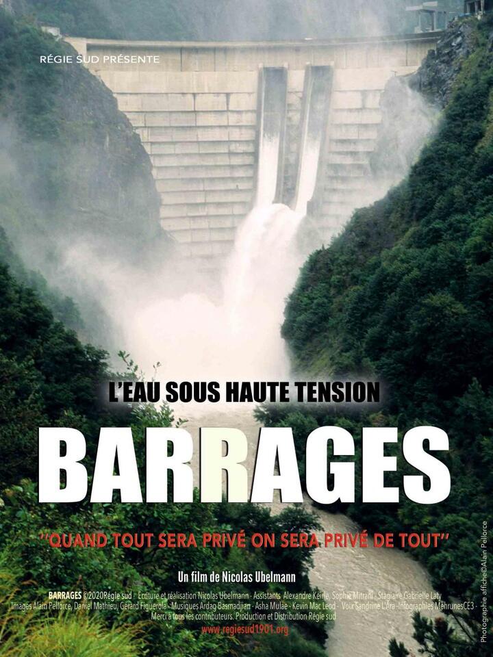 Avant-première du documentaire «<small class="fine d-inline"> </small>Barrages<small class="fine d-inline"> </small>», à Paris
