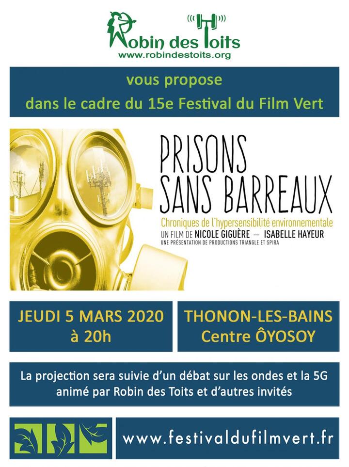 «<small class="fine d-inline"> </small>Prison sans barreaux<small class="fine d-inline"> </small>», projection-débat à Thonon-les-Bains (Haute-Savoie)