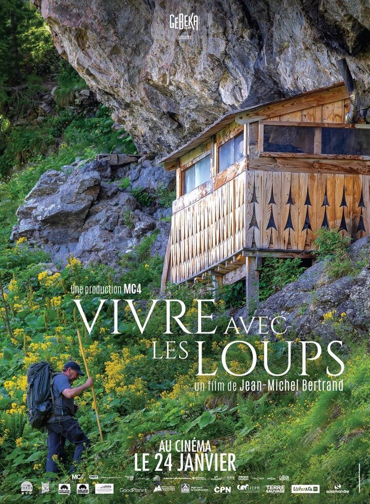 Projection du film «<small class="fine d-inline"> </small>Vivre avec les loups<small class="fine d-inline"> </small>», à Paris