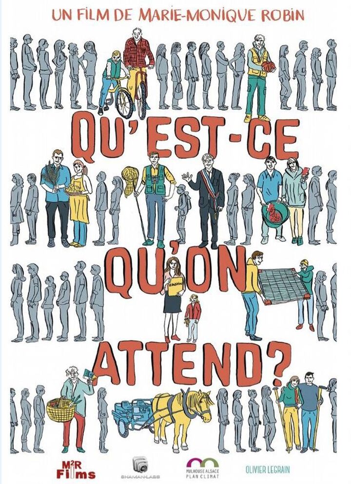 Projection de «<small class="fine d-inline"> </small>Qu'est-ce qu'on attend<small class="fine d-inline"> </small>?<small class="fine d-inline"> </small>», de Marie-Monique Robin, à Paris